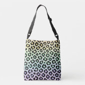 Ajustable Sac fourre imprimé léopard pastel «Make It Happen» (Dos)