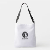 Ajustable Sac fourre-tout 2 avec The Session Man design (b&w (Dos)