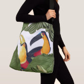 Ajustable Sac fourre-tout à feuille d'animaux de faune (De près)