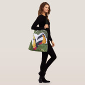 Ajustable Sac fourre-tout à feuille d'animaux de faune (Sur le modèle)