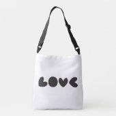 Ajustable Sac fourre-tout - Amour (Dos)