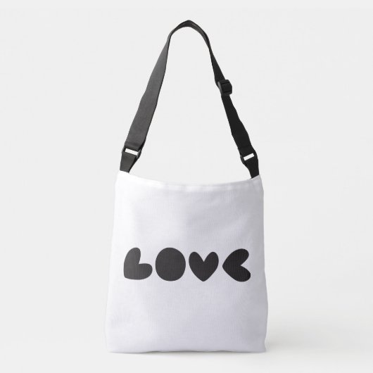 Ajustable Sac fourre-tout - Amour (Devant)