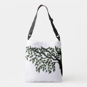 Ajustable Sac fourre-tout (ao) - Branches de plis (Dos)