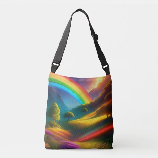 Ajustable Sac fourre-tout arc-en-ciel (Devant)