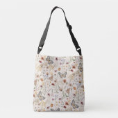 Ajustable Sac fourre-tout bohème avec impression intégrale, (Dos)