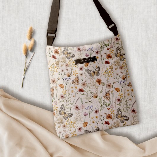 Ajustable Sac fourre-tout bohème avec impression intégrale,