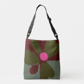 Ajustable Sac fourre-tout botanique moderne (Dos)