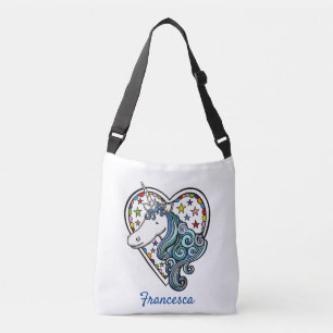 Ajustable Sac fourre-tout cardiaque Unicorne personnalisée
