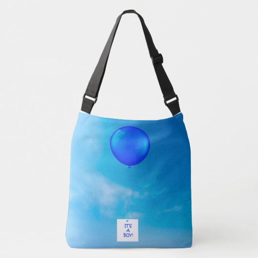 Ajustable Sac fourre-tout "C'est un garçon" (Devant)