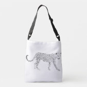 Ajustable Sac fourre-tout Cheetah et Leopard (Dos)