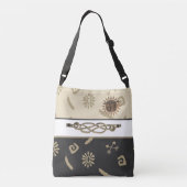 Ajustable Sac fourre-tout contemporain africain (Dos)