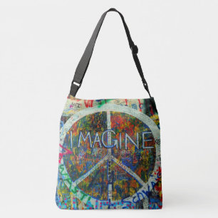 Ajustable Sac fourre-tout d'art mural Hippie
