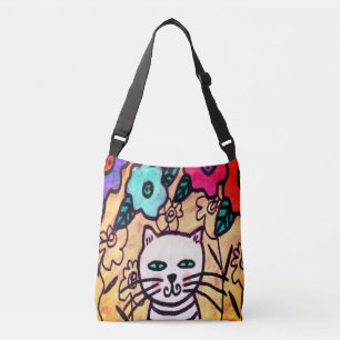 Ajustable Sac fourre-tout d'art numérique Abstrait coloré po