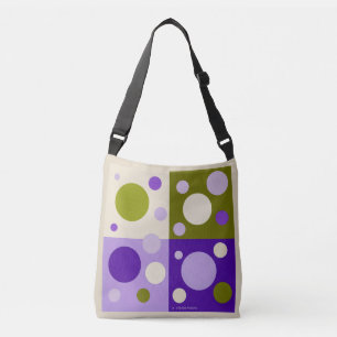 AJUSTABLE SAC FOURRE-TOUT DE CERCLE RETRO POP.