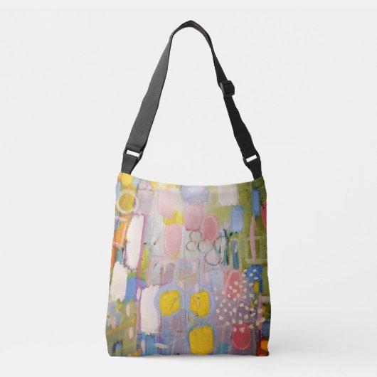 Ajustable Sac fourre-tout de conception d'art Abstrait multi (Devant)