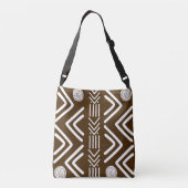 Ajustable Sac fourre-tout de conception de tissu de boue afr (Dos)