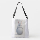 Ajustable Sac fourre-tout de lapin doux (Dos)