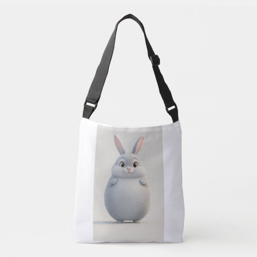 Ajustable Sac fourre-tout de lapin doux (Devant)