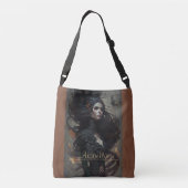 Ajustable Sac fourre-tout de Portrait Victorien, Goth Aesthé (Dos)