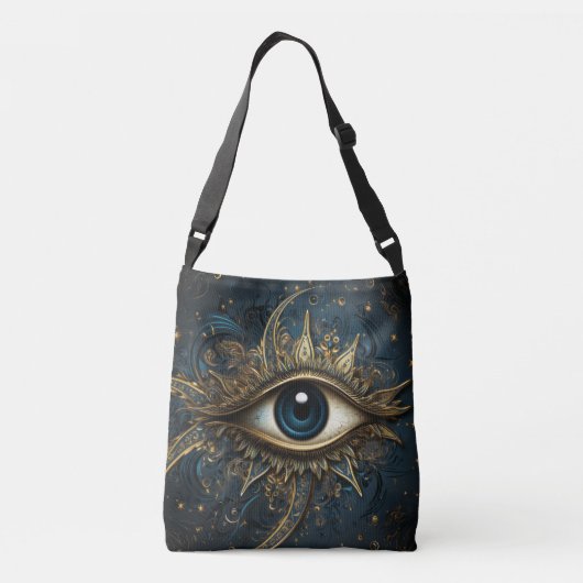 Ajustable Sac fourre-tout des yeux mal (Dos)
