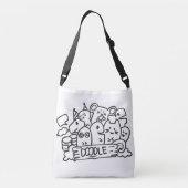 Ajustable Sac fourre-tout Doodle Design (Dos)