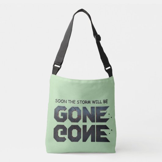 Ajustable Sac fourre-tout et besace à impression intégrale (Devant)