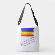 Sac fourre-tout Fierté avec citation