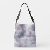Ajustable Sac fourre-tout Fleurs Et Nuages (Dos)