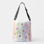 Ajustable Sac fourre-tout floral (Devant)