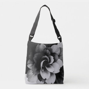 Ajustable Sac fourre-tout floral abstrait minimaliste