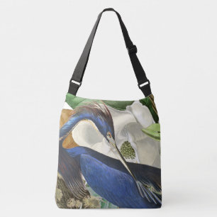 Ajustable Sac fourre-tout floral de héron d'Audubon à faun