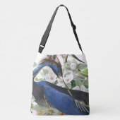 Ajustable Sac fourre-tout floral de héron d'Audubon à faune (Dos)