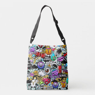 Ajustable Sac fourre-tout - Graffiti