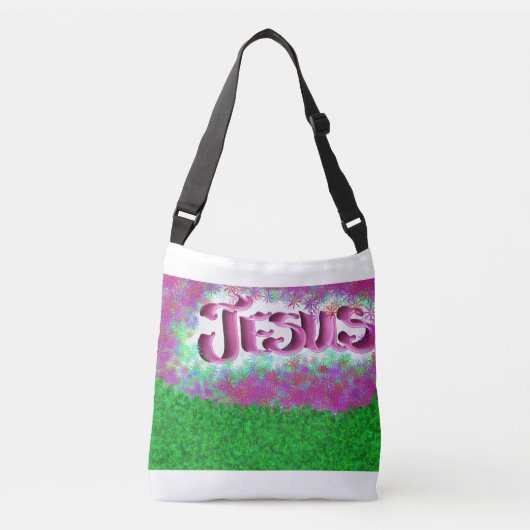 Ajustable Sac fourre-tout JÉSUS. (Devant)
