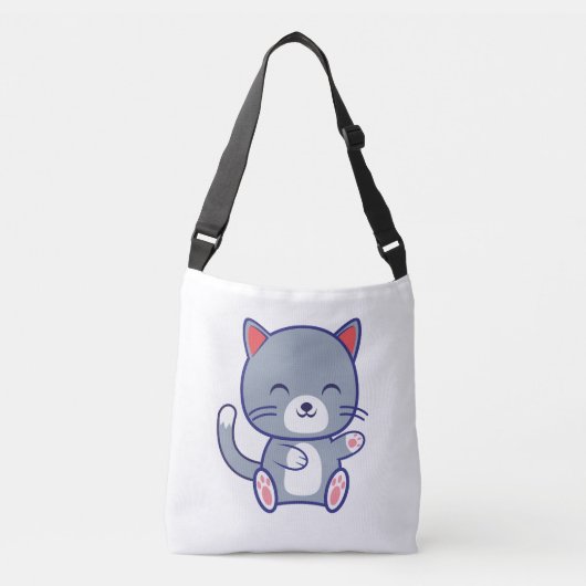 Ajustable Sac fourre-tout Kitty (Devant)
