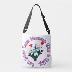 Ajustable Sac fourre-tout Lilly et slogan