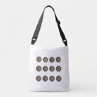 Ajustable Sac fourre-tout Mandala effet 3D Tote-Navy