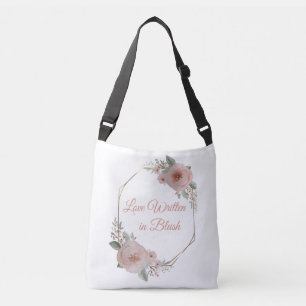 Ajustable Sac fourre-tout Mariage Blush & Breeze - Élégant W