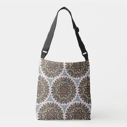 Ajustable Sac fourre-tout Motif de Deco Mandala (Devant)