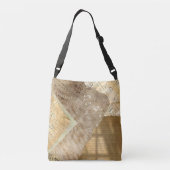 Ajustable Sac fourre-tout Notes musicales vintages (Dos)