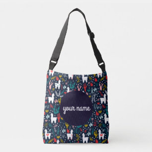 Ajustable Sac fourre-tout personnalisé Alpaca