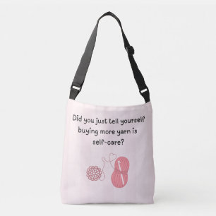 Ajustable Sac fourre-tout personnalisé « Le fil est un soin 