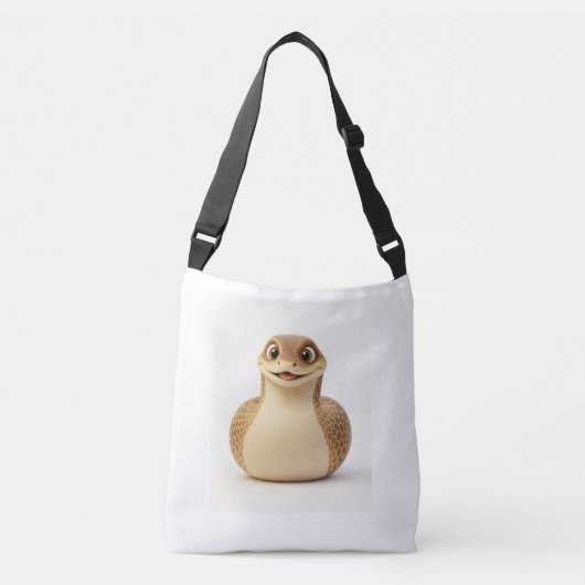 Ajustable Sac fourre-tout serpent doré (Devant)