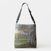 Ajustable sac fourre-tout "Sycamores à l'automne" (Dos)