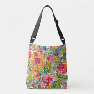 Ajustable Sac fourre-tout tout imprimé avec bandoulière.