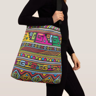 Ajustable Sac fourre-tout tout imprimé avec bandoulière. gra