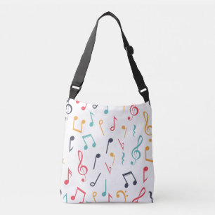 Ajustable Sac fourre-tout tout imprimé avec bandoulière. tai