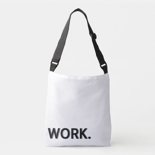 Ajustable sac fourre-tout "TRAVAIL" (Devant)
