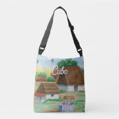 Ajustable Sac fourre-tout Village Cubain (Devant)