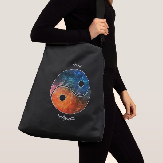 Ajustable Sac fourre-tout Yin Yang (De près)